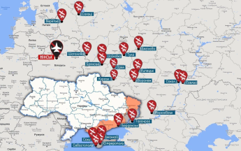 Карта боевых действий